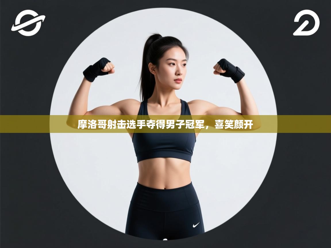 摩洛哥射击选手夺得男子冠军，喜笑颜开  第2张